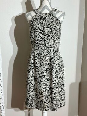 ANTONIO MELANI Dress Animal Print Halter